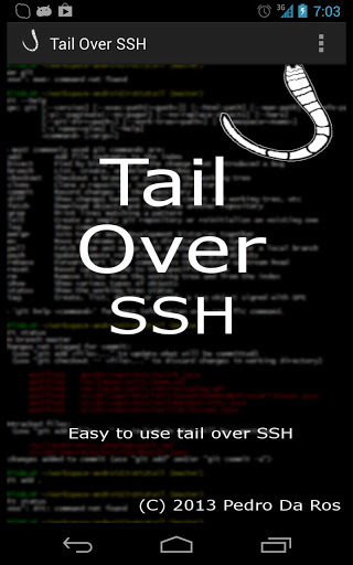 Tail Over SSH截图1