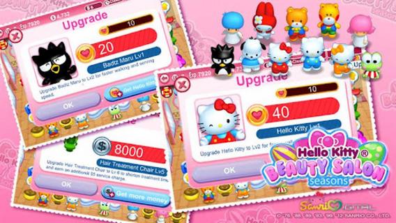 Hello Kitty美容院季节版 Hello Kitty Seasons!截图2