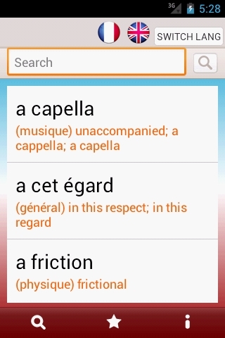 法语-英语词典 French English Dictionary截图2