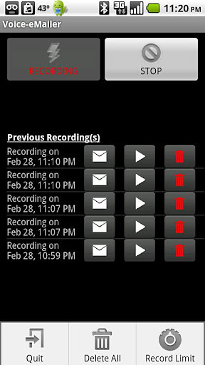 Voice eMailer截图2