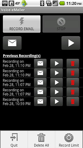 Voice eMailer截图4