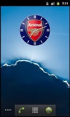 Arsenal F.C. Analog Clock截图2