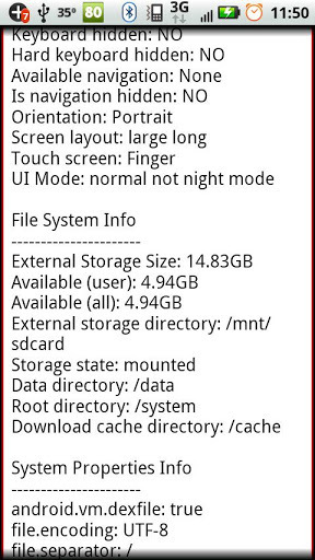 Android Information Text截图2