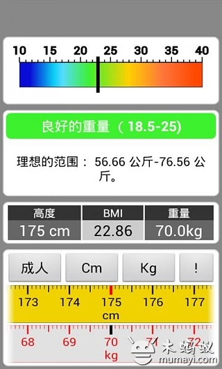 体型计量器截图4