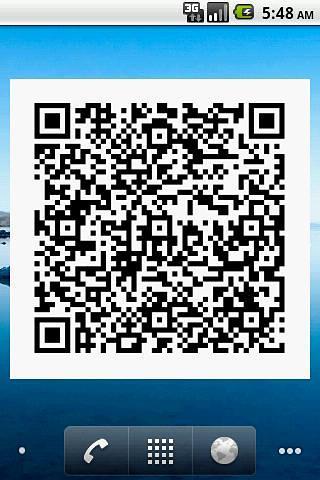 QR Code Widget截图1