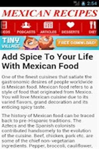 墨西哥食谱 Mexican Recipes截图5