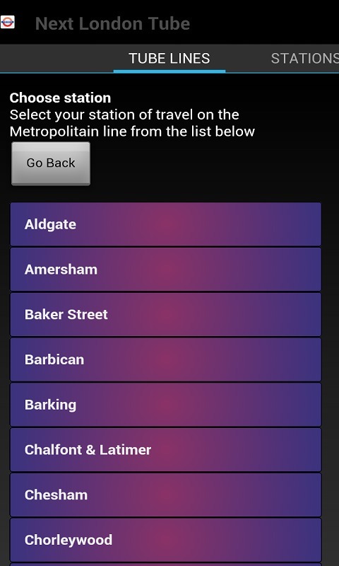 Next London Tube Tracker截图7