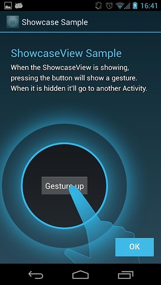 ShowcaseView sample截图1