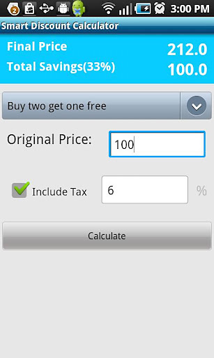 Smart Discount Calculator截图5