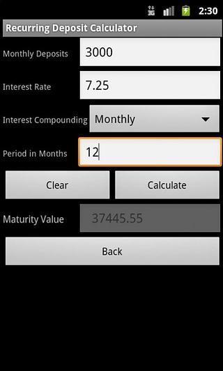 Quick Financial Calculator截图4