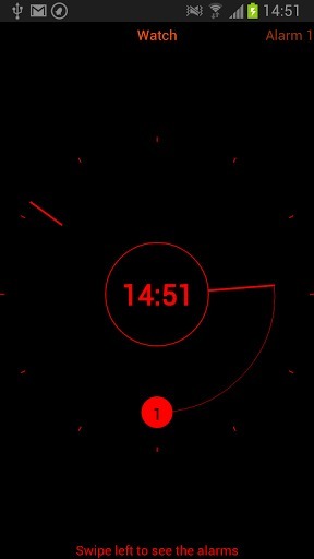 Alarm clock &quot;Space Alarm&quot; Free截图1