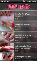 Red Nail Art Designs 3.0截图1