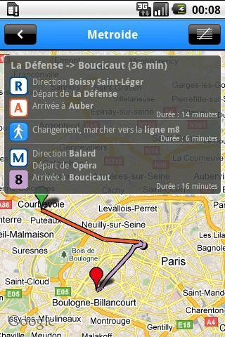 地铁识途，巴黎地铁截图1