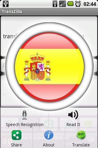 Spanish Translator TransZilla截图2