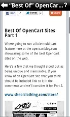 OpenCart News截图2