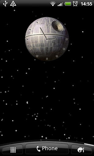 Death Star Clock Widget截图1