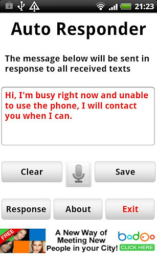 Auto Responder v1.2截图2