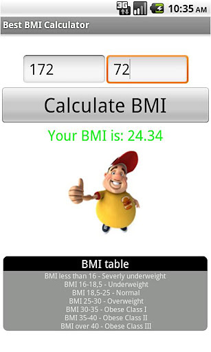 Best BMI Calculator截图1