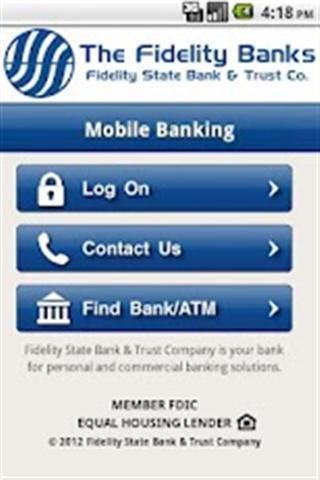 Fidelity State Bank Mobile截图1