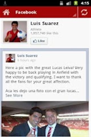 Luis Suarez Fan App截图4