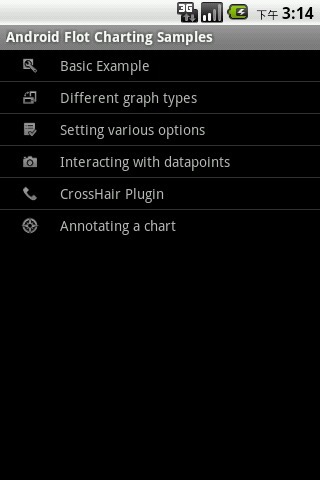 Android Flot Charti…截图4