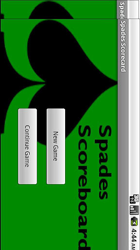 Spades Scorecard截图2