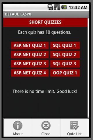 DEFAULT.ASPX - Short Quizzes截图1