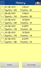 Blood Pressure Tracker Lite截图10