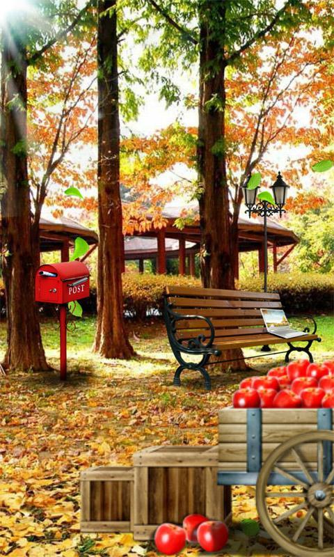 Autumn Leaves 3D Free LWP截图1