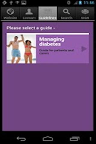 SIGN Diabetes Patient Guide截图1