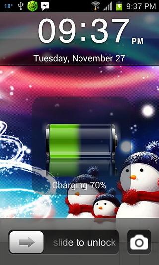 Winter Iphone Go Locker Theme截图1