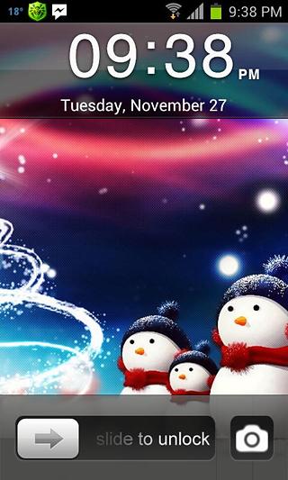 Winter Iphone Go Locker Theme截图3