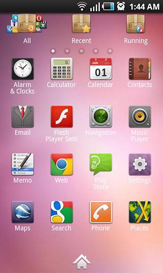 Go Launcher EX Ubuntu HD Theme截图4