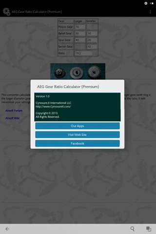 AEG Gear Ratio Calculator截图3