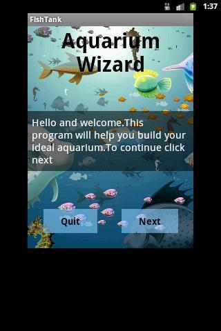 Happy Fish Aquarium Wizard截图3