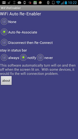 WiFi Auto ReEnabler截图1