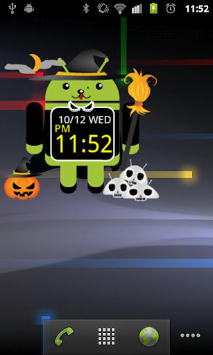 JB HalloweenClock截图2