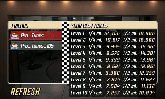 Drag Racing Pro Tunes Lite截图2