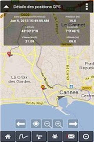 Parcours GPS Live Social Photo截图5