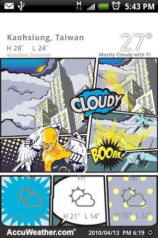 9s-Weather Theme+(漫画风)截图4