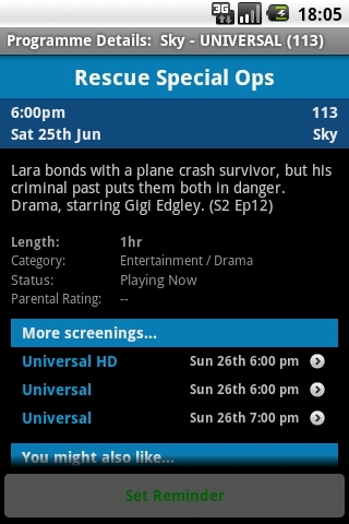 TV Guide UK Lite截图6