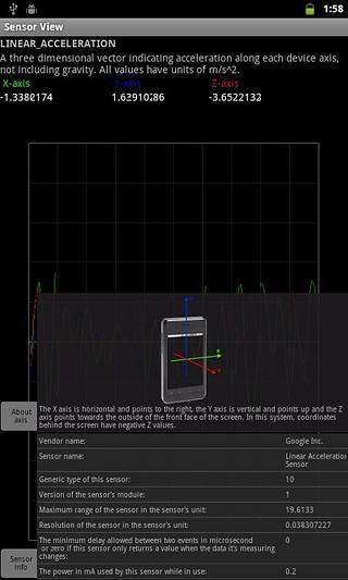 Android Sensors Viewer截图2