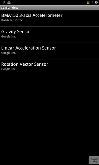 Android Sensors Viewer截图4