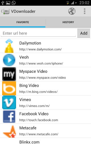 VDownloader - Video downloader截图3