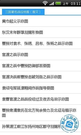 三国著名战役地图（图文）截图1