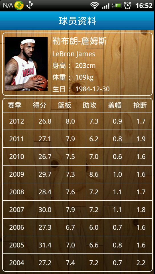 NBA数据库截图5