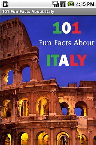 Fun Facts About Italy截图2