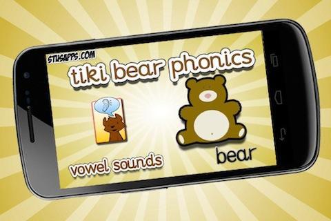 Tiki Bear Phonics Vowel Sounds截图3