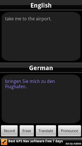 BabelFish Voice: German截图2