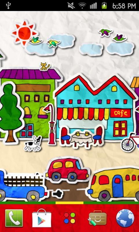 paper town Theme截图3